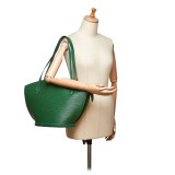 Louis Vuitton Vintage - Epi Saint Jacques Long Strap GM Bag - Green - Leather and Epi Leather Handbag - Luxury High Quality