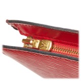 Louis Vuitton Vintage - Epi Saint Jacques Short Strap GM Bag - Rosso - Borsa in Pelle Epi e Pelle - Alta Qualità Luxury