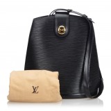 Louis Vuitton Vintage - Epi Cluny Bag - Black - Leather and Epi Leather Handbag - Luxury High Quality