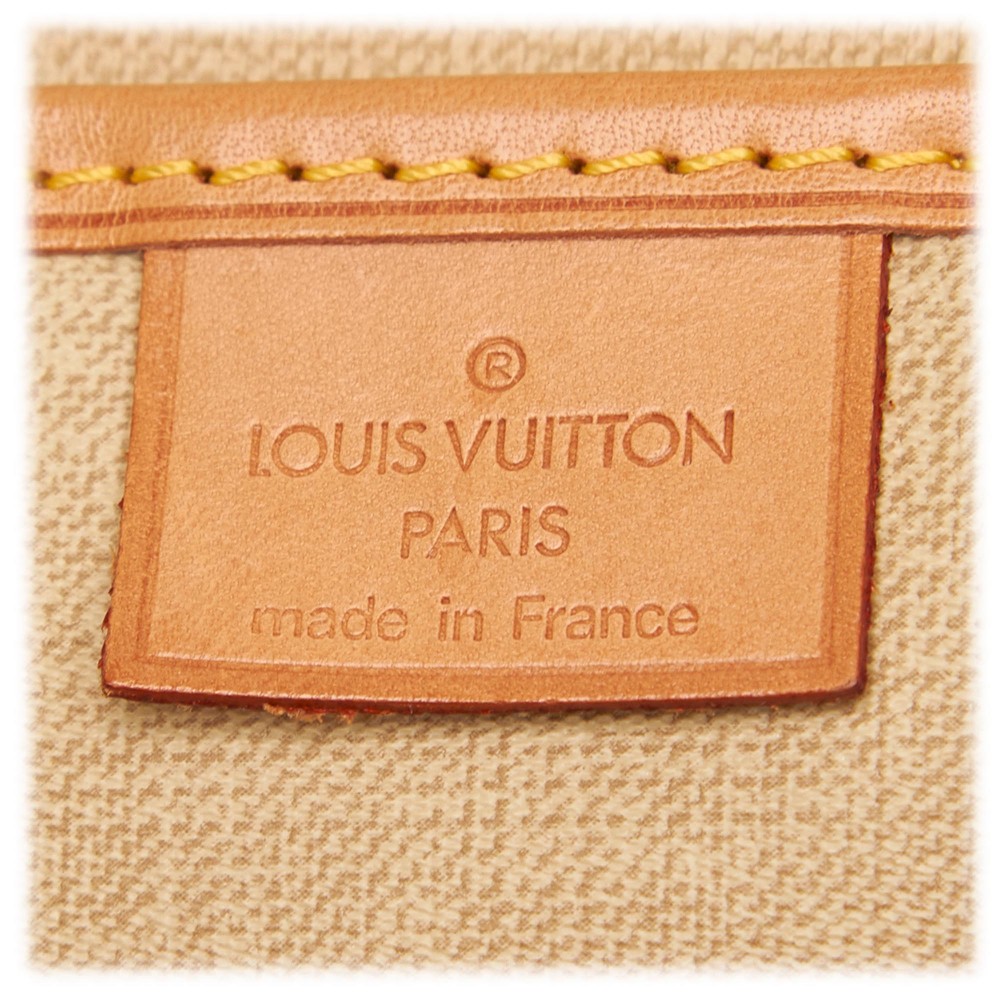 Louis Vuitton Vintage Monogram Excursion Shoe Bag - Brown Handle
