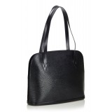 Louis Vuitton Vintage - Epi Lussac Bag - Black - Leather and Epi Leather Handbag - Luxury High Quality