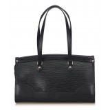 Louis Vuitton Vintage - Epi Madeleine PM Bag - Black - Leather and Epi Leather Handbag - Luxury High Quality