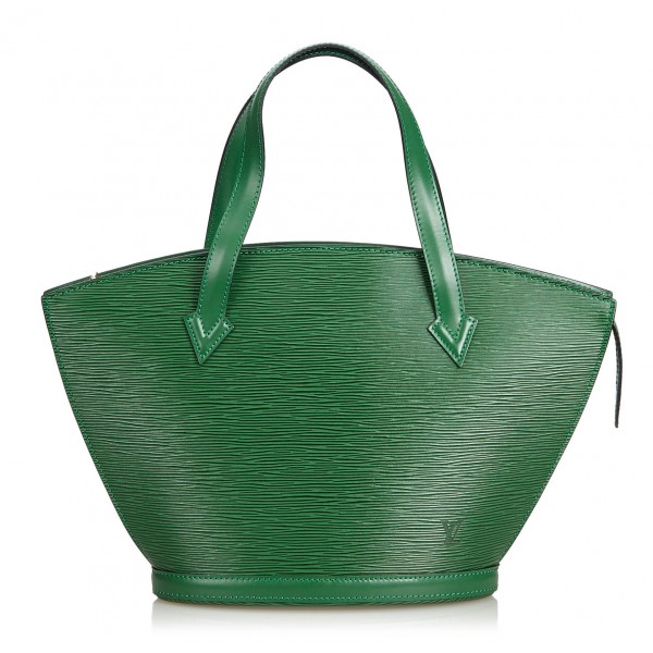 Louis Vuitton Vintage - Epi Saint Jacques PM Bag - Verde - Borsa in Pelle Epi e Pelle - Alta Qualità Luxury
