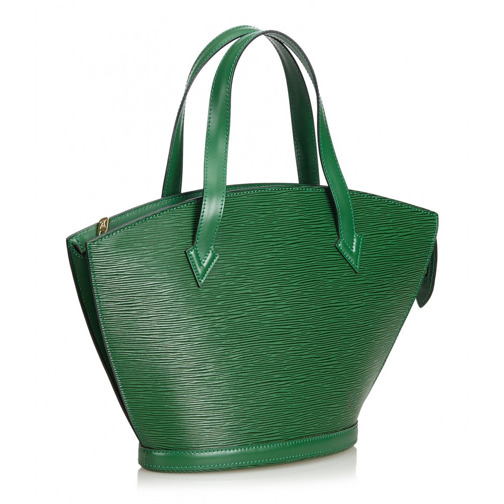 Louis Vuitton St Jacques EPI Shopping Shoulder Bag - Green
