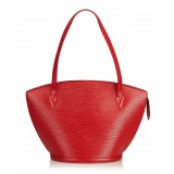 Louis Vuitton Vintage - Epi Saint Jacques Long Strap GM Bag - Red - Leather and Epi Leather Handbag - Luxury High Quality