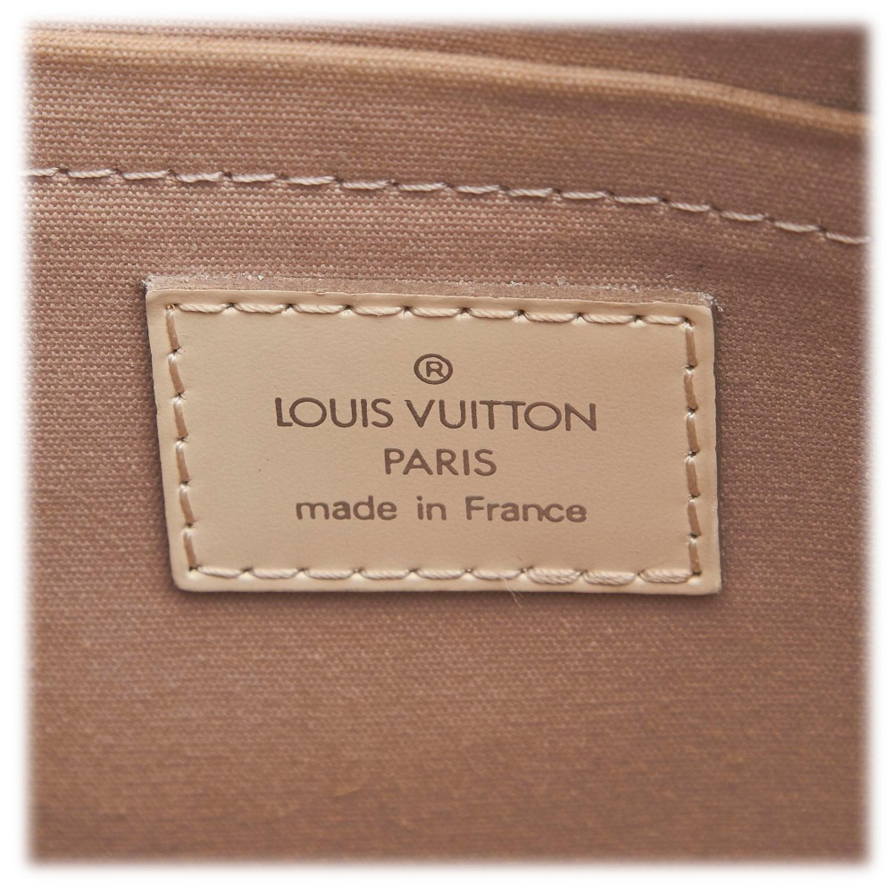 Louis Vuitton White Epi Bowling Montaigne PM Leather ref.520285