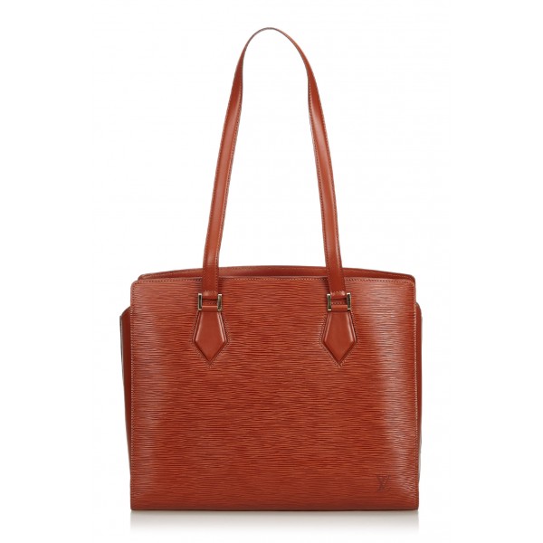 Louis Vuitton Vintage - Epi Duplex Bag - Brown - Leather and Epi Leather Handbag - Luxury High Quality