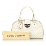 Louis Vuitton Vintage - Epi Bowling Montaigne GM Bag - White Ivory - Leather and Epi Leather Handbag - Luxury High Quality