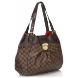 Louis Vuitton Vintage - Damier Ebene Sistina GM Bag - Brown - Damier Canvas and Leather Handbag - Luxury High Quality