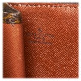 Louis Vuitton Vintage - Monogram Poche Documents Portfolio Bag - Marrone - Borsa in Pelle e Tela - Alta Qualità Luxury