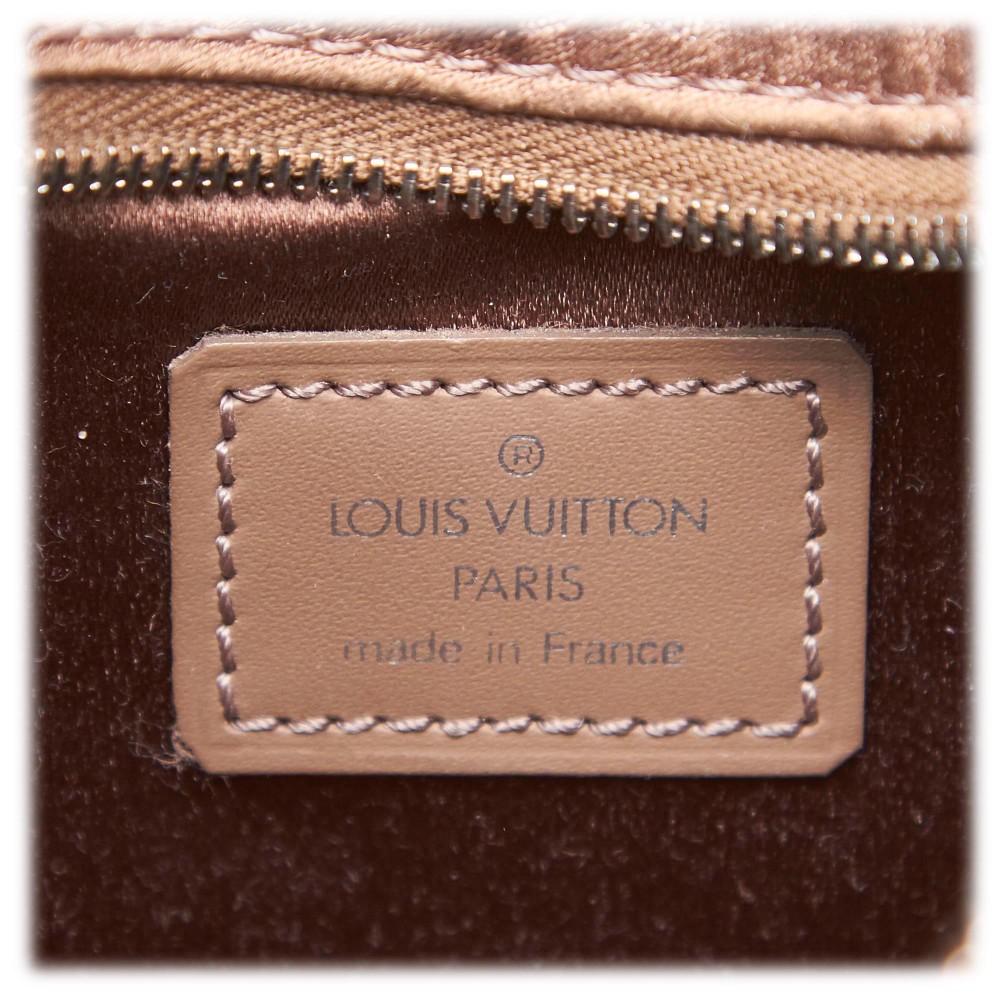 Louis Vuitton Vintage - Monogram Satin Little Boulogne Bag - Brown