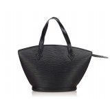 Louis Vuitton Vintage - Epi Saint Jacques PM Bag - Black - Leather and Epi Leather Handbag - Luxury High Quality