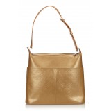 Louis Vuitton Vintage - Monogram Mat Sutter Bag - Oro Marrone - Borsa in Pelle Vernis - Alta Qualità Luxury