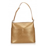 Louis Vuitton Vintage - Monogram Mat Sutter Bag - Oro Marrone - Borsa in Pelle Vernis - Alta Qualità Luxury
