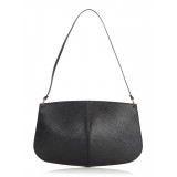 Louis Vuitton Vintage - Epi Demi Lune Pochette Bag - Black - Leather and Epi Leather Handbag - Luxury High Quality