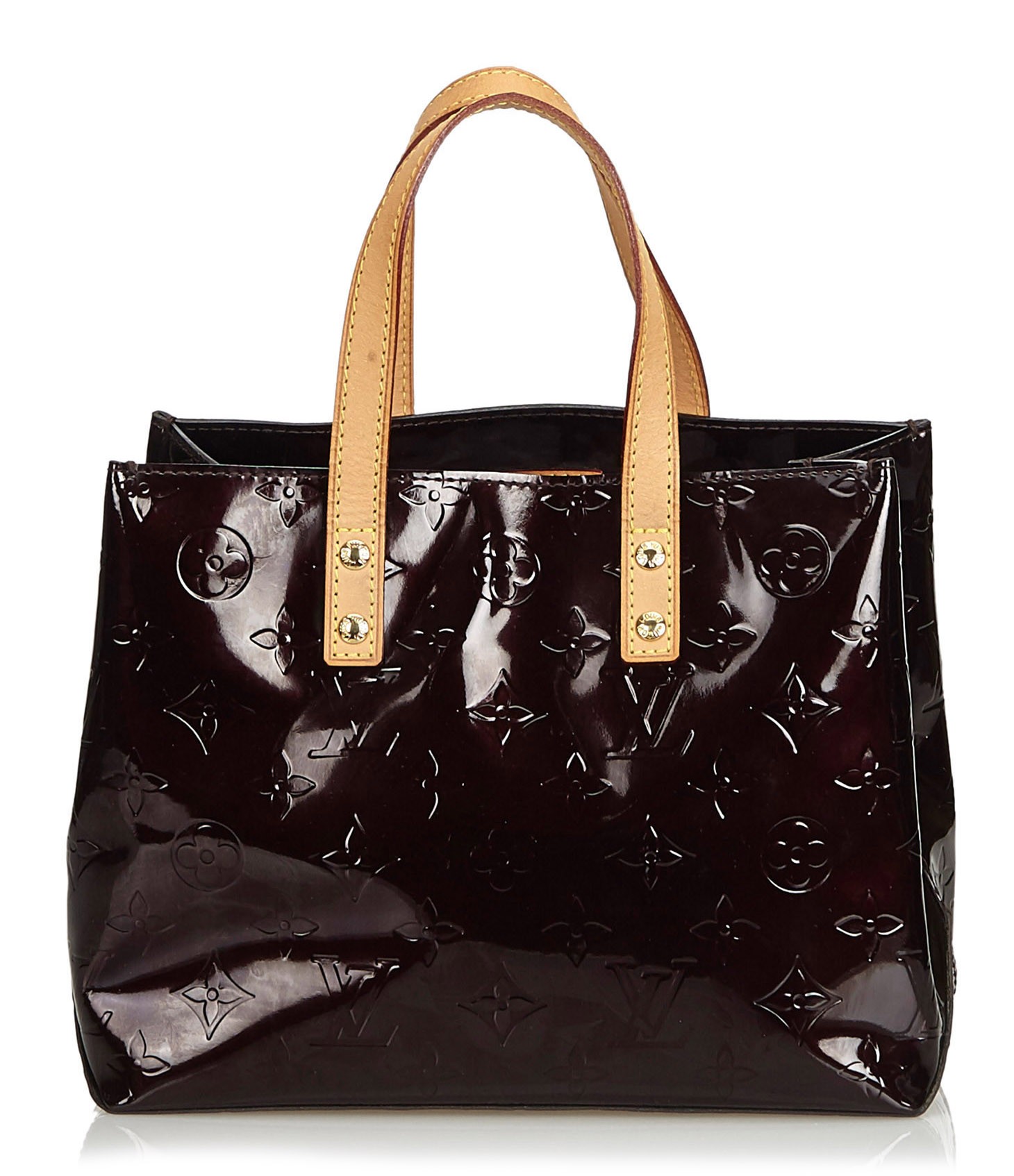 Louis Vuitton Vintage - Vernis Reade PM Bag - Black Leather