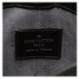 Louis Vuitton Vintage - Epi Demi Lune Pochette Bag - Black - Leather and Epi Leather Handbag - Luxury High Quality