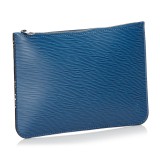 Louis Vuitton Vintage - Epi Pouch - Blue - Leather and Epi Leather Pouch - Luxury High Quality