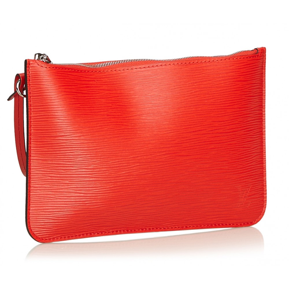 Louis Vuitton Vintage Red Epi Leather Serviette Conseiller Attache  Briefcase Strap Bag