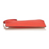 Louis Vuitton Vintage - Epi Wristlet Pouch - Rosso - Pouch in Pelle Epi e Pelle - Alta Qualità Luxury