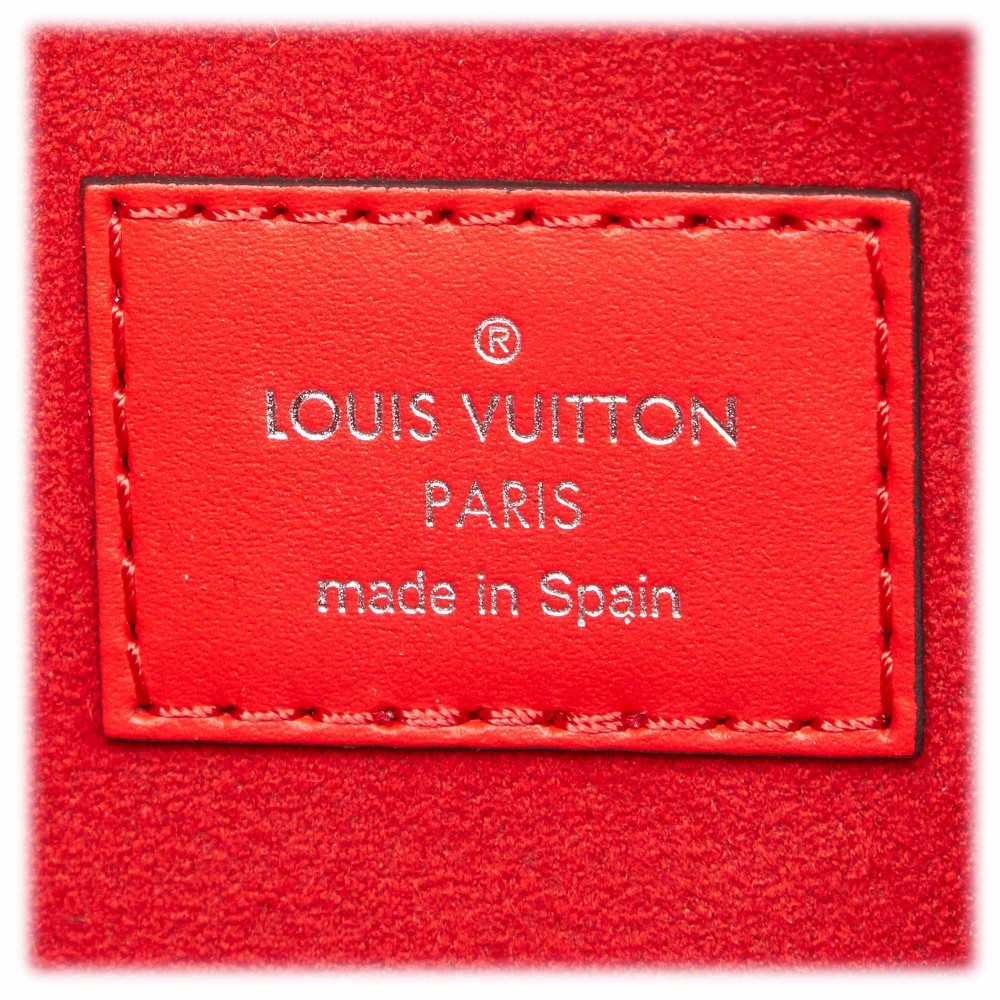 LOUIS VUITTON Epi Pochette Accessoires Pouch Vanilla M5264A LV Auth th2513  Leather ref.532364 - Joli Closet