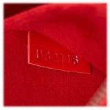 Louis Vuitton Vintage - Epi Wristlet Pouch - Rosso - Pouch in Pelle Epi e Pelle - Alta Qualità Luxury