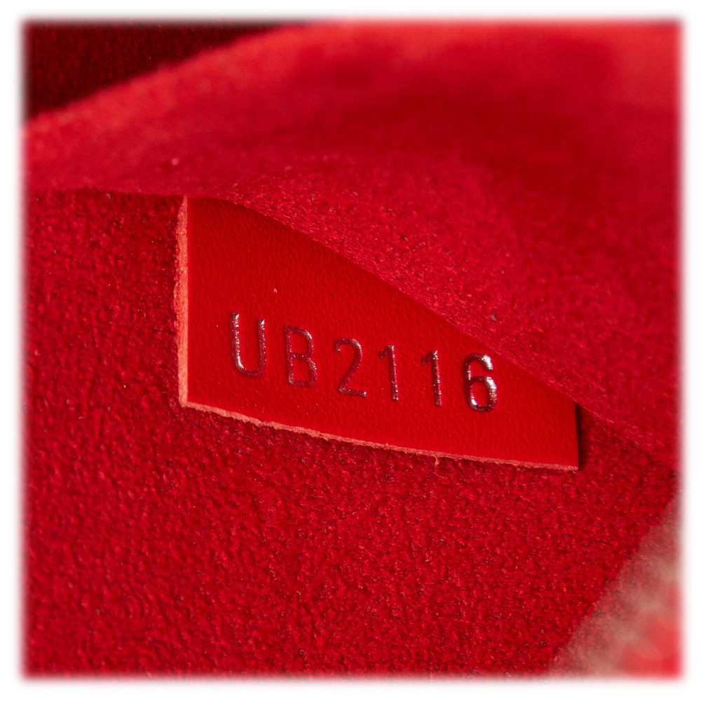 Louis Vuitton Vintage - Epi Wristlet Pouch - Red - Leather and Epi