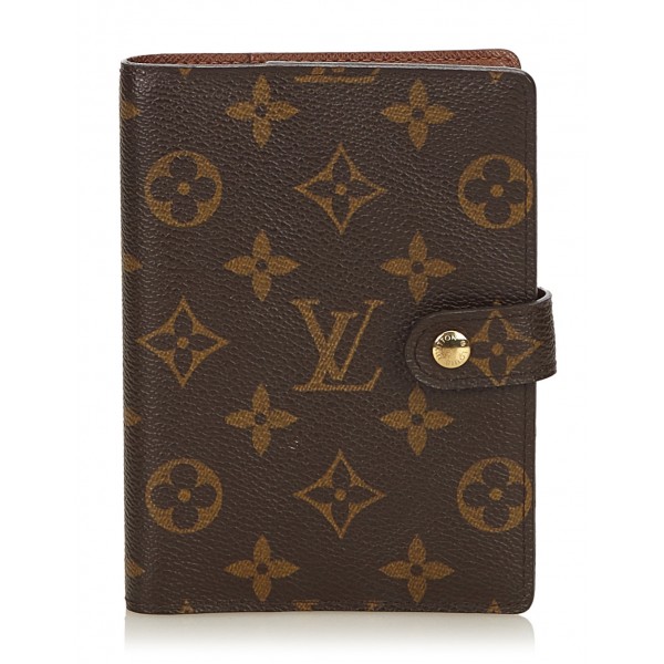 Louis Vuitton Vintage - Monogram Agenda PM - Brown - Diary in Monogram  Leather and Leather - Luxury High Quality - Avvenice
