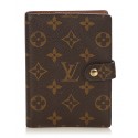 Louis Vuitton Vintage - Monogram Agenda PM - Brown - Diary in Monogram Leather and Leather - Luxury High Quality