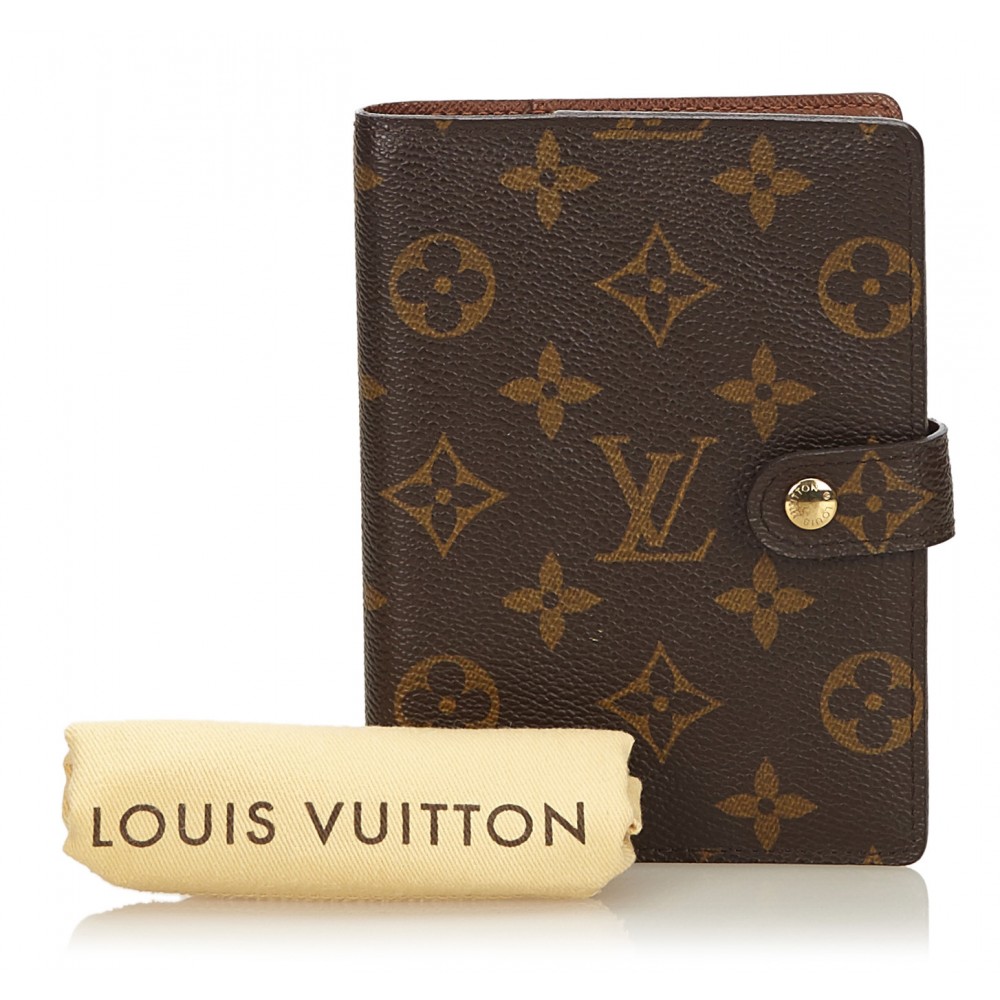 Louis Vuitton Vintage Louis Vuitton Moka Brown Epi Leather Agenda