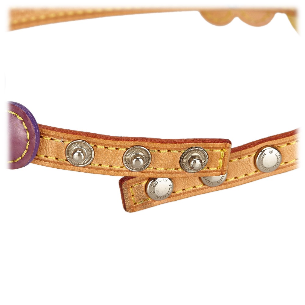 Louis Vuitton Vintage - Vernis Fleurs Double Wrap Bracelet Choker - Viola  Multi - Collare LV - Alta Qualità Luxury - Avvenice
