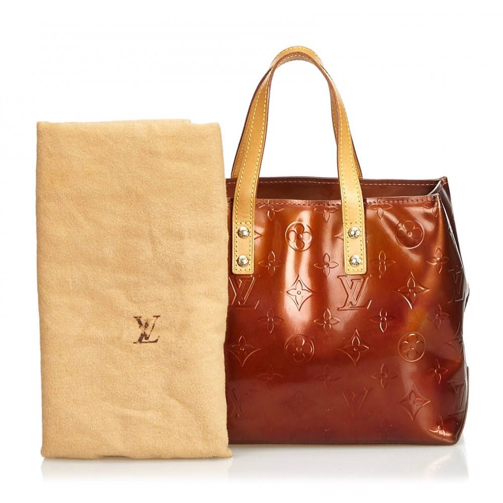 Louis Vuitton Vintage - Vernis Reade PM Bag - Red - Vernis Leather and  Vachetta Leather Handbag - Luxury High Quality - Avvenice