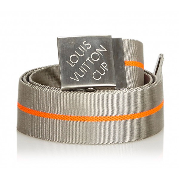 Shop Louis Vuitton Men's Grey Belts