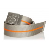 Louis Vuitton Vintage - LV Cup Nylon Belt - Gray - Fabric and Nylon Belt - Luxury High Quality