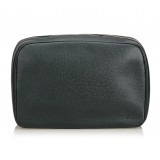 Louis Vuitton Vintage - Taiga Toiletry Pouch GM - Black - Taiga Leather and Leather Pouch - Luxury High Quality