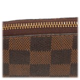 Louis Vuitton Vintage - Damier Ebene Cosmetic Pouch - Brown - Damier Canvas and Leather Handbag - Luxury High Quality