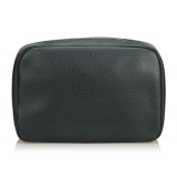 Louis Vuitton Vintage - Taiga Toiletry Pouch GM - Black - Taiga Leather and Leather Pouch - Luxury High Quality