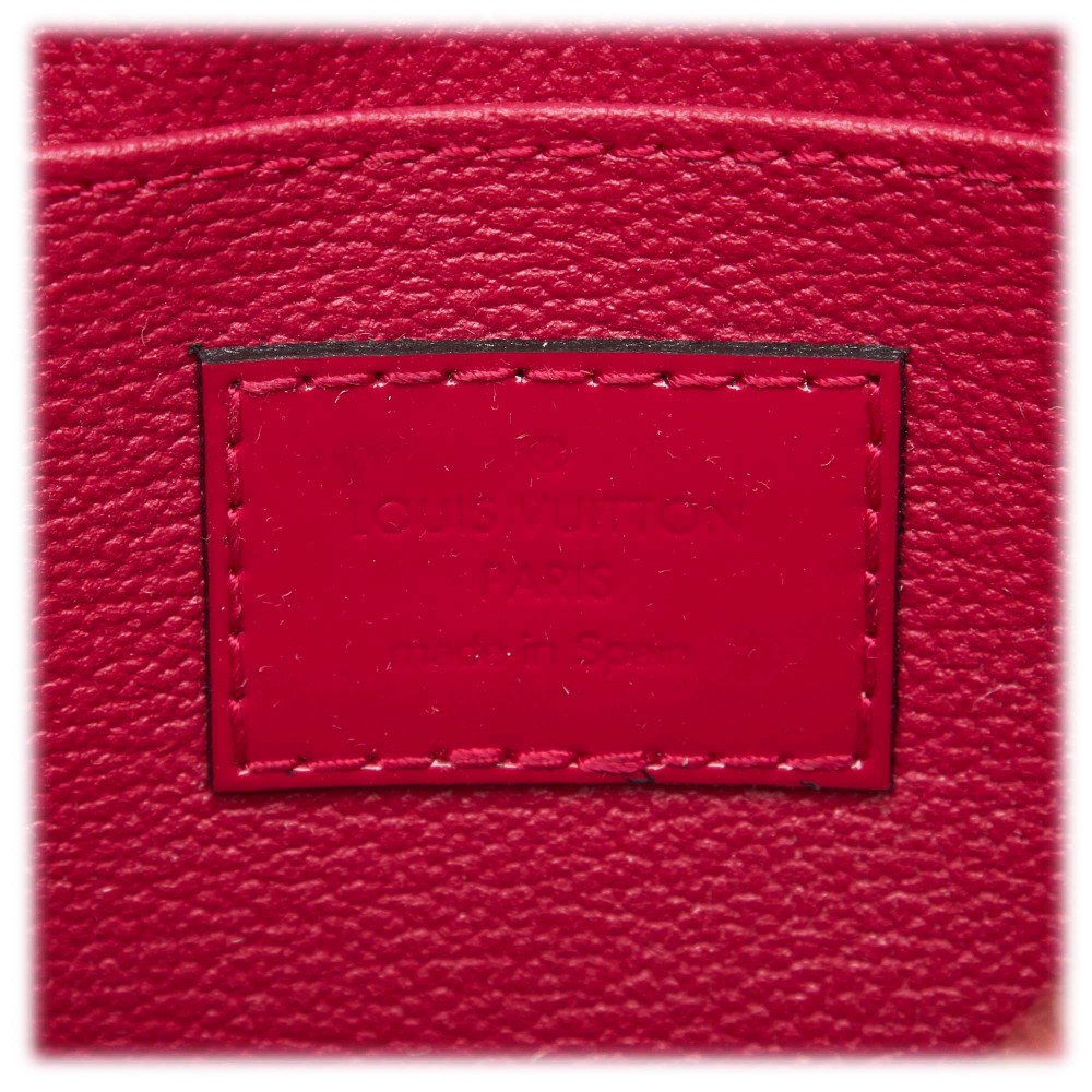 Louis Vuitton Cosmetic Pouch Monogram Vernis Red 19595190