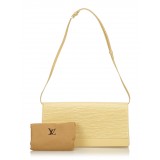 Louis Vuitton Vintage - Epi Honfleur Bag - Cream - Leather and Epi Leather Handbag - Luxury High Quality