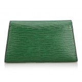 Louis Vuitton Vintage - Epi Art Deco Clutch Bag - Green - Leather and Epi Leather Handbag - Luxury High Quality