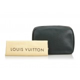 Louis Vuitton Vintage - Taiga Toiletry Pouch GM - Black - Taiga Leather and Leather Pouch - Luxury High Quality