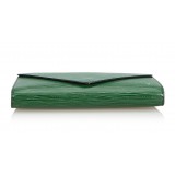 Louis Vuitton Vintage - Epi Art Deco Clutch Bag - Green - Leather and Epi Leather Handbag - Luxury High Quality