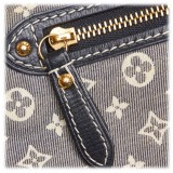 Louis Vuitton Vintage - Monogram Mini Lin Pochette Bag - Grey - Monogram Leather Handbag - Luxury High Quality