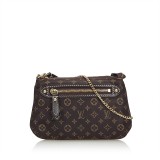 Louis Vuitton Vintage - Monogram Mini Lin Pochette Bag - Nera - Borsa in Pelle Monogramma - Alta Qualità Luxury