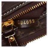 Louis Vuitton Vintage - Monogram Mini Lin Pochette Bag - Black - Monogram Leather Handbag - Luxury High Quality