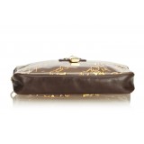 Louis Vuitton Vintage - Charms Pochette Accessories Bag - Brown - Plastic, Vinyl and Leather Handbag - Luxury High Quality