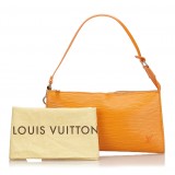 Louis Vuitton Vintage - Epi Pochette Accessoires Bag - Orange - Leather and Epi Leather Handbag - Luxury High Quality
