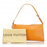 Louis Vuitton Vintage - Epi Pochette Accessoires Bag - Arancione - Borsa in Pelle Epi e Pelle - Alta Qualità Luxury