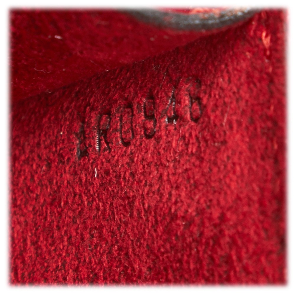 Seau Noé Borsa vintage in pelle Epi rossa Louis Vuitton - Seconda mano /  Usata – Vintega