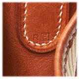 Hermès Vintage - Canvas Evelyne GM Bag - Brown - Leather Handbag - Luxury High Quality